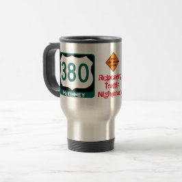 Traffic Nightmare Hwy 380, McKinney, TX Travel Mug Reisbeker