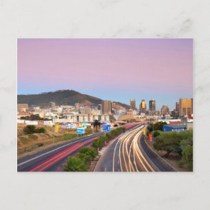 Traffic On Motorway To Cape Town, Western Cape Briefkaart