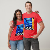 Traffiche Low Spark of High Heeled Boys girl retro T-shirt (Unisex)