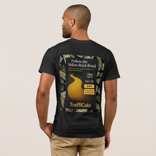 TraffiCola™ T-shirt (Achterkant volledig)