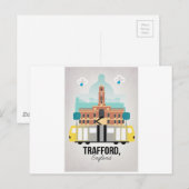 TRAFFORD, MANCHESTER BRIEFKAART (Voorkant / Achterkant)