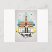 TRAFFORD, MANCHESTER BRIEFKAART (Voorkant)