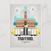 TRAFFORD, MANCHESTER BRIEFKAART (Voorkant)