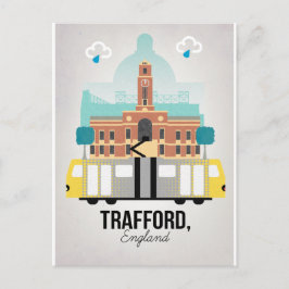 TRAFFORD, MANCHESTER BRIEFKAART