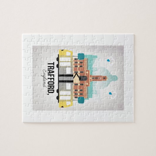 TRAFFORD, MANCHESTER LEGPUZZEL (Horizontaal)