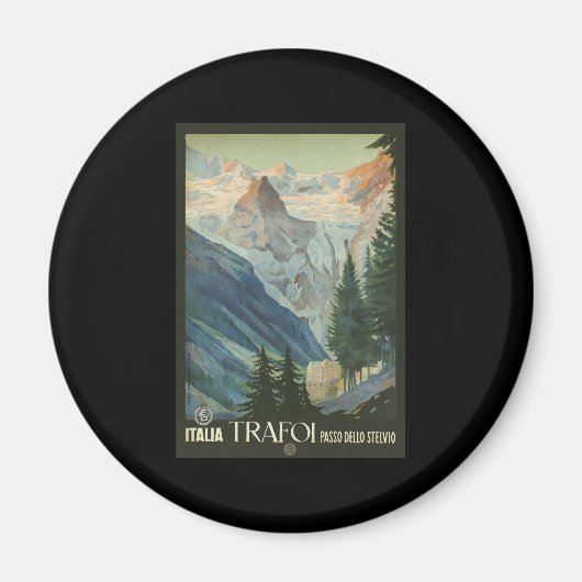 Trafoi Passo dello Stelvio Magneet (Voorkant)