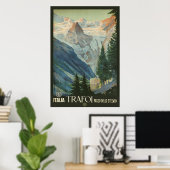 Trafoi Passo dello Stelvio Poster (Thuiskantoor)