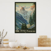 Trafoi Passo dello Stelvio Poster (Keuken)