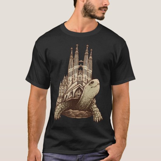 Trage Architectuur T-shirt (Voorkant)