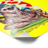 Trage bewegingen en goede virussen foto afdruk (Hoek)