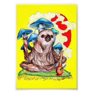 Trage bewegingen en goede virussen foto afdruk