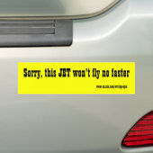 Trage bumpersticker (Op auto)