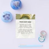 Trage centrifuge - Fractale kunst Flyer (Enkel)