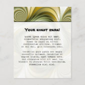 Trage centrifuge - Fractale kunst Flyer (Voorkant)