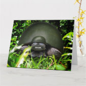 Trage Commando - Legerschildpad Kaart (Gele Bloem)