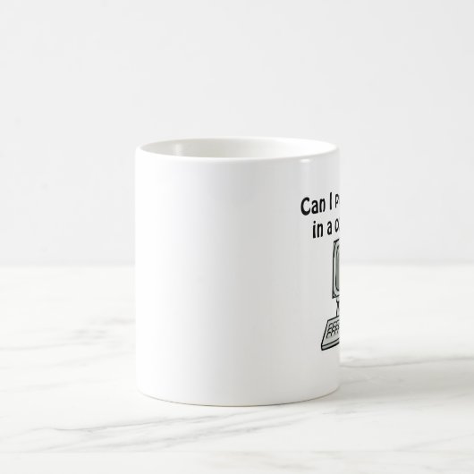 Trage computerMok Koffiemok (Center)