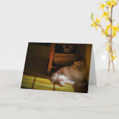 Trage dagen, kaart (Gele Bloem)