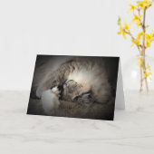 Trage dagen, kaart (Gele Bloem)