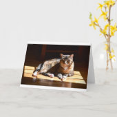 Trage dagen, kaart (Gele Bloem)