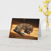 Trage dagen, kaart (Gele Bloem)