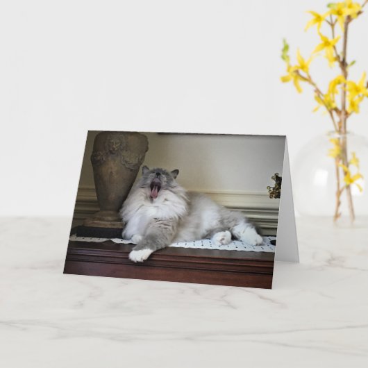 Trage dagen, kaart (Gele Bloem)