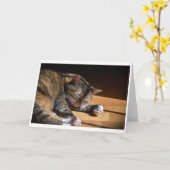 Trage dagen, kaart (Gele Bloem)