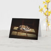 Trage dagen, kaart (Gele Bloem)