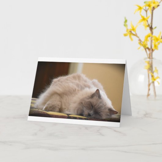 Trage dagen, kaart (Gele Bloem)