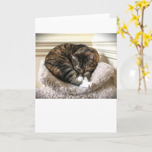 Trage dagen, kaart (Gele Bloem)