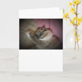 Trage dagen, kaart (Gele Bloem)