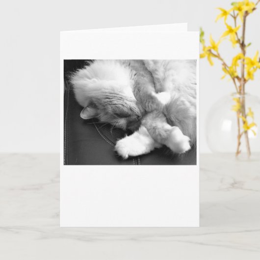 Trage dagen, kaart (Gele Bloem)