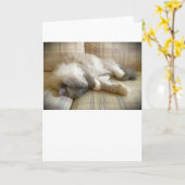 Trage dagen, kaart (Gele Bloem)