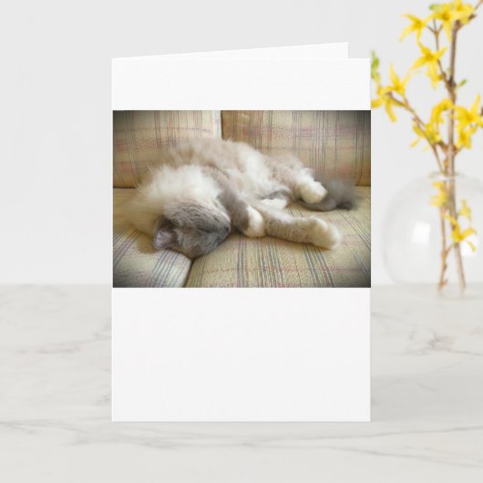 Trage dagen, kaart (Gele Bloem)