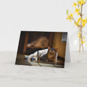 Trage dagen, kaart (Gele Bloem)