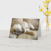 Trage dagen, kaart (Gele Bloem)