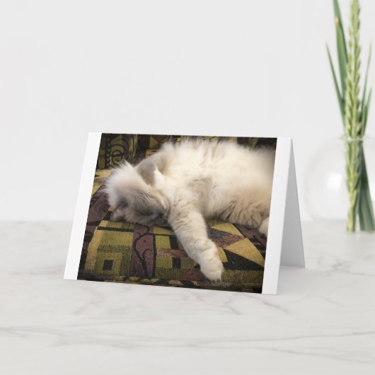 Trage dagen, kaart (Voorkant)