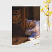 Trage dagen, kaart (Gele Bloem)