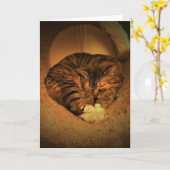 Trage dagen, kaart (Gele Bloem)