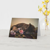 Trage dagen, kaart (Gele Bloem)