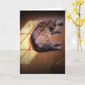 Trage dagen, kaart (Gele Bloem)