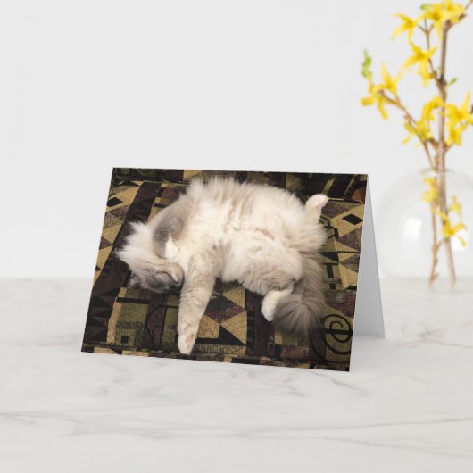 Trage dagen, kaart (Gele Bloem)