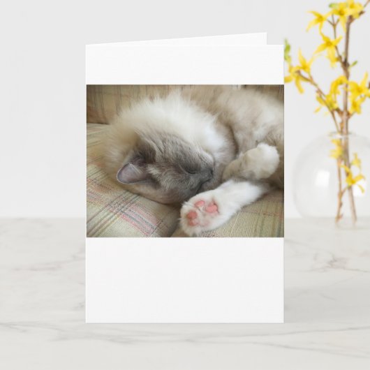 Trage dagen, kaart (Gele Bloem)