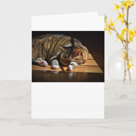 Trage dagen, kaart (Gele Bloem)