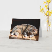 Trage dagen, kaart (Gele Bloem)