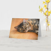 Trage dagen, kaart (Gele Bloem)