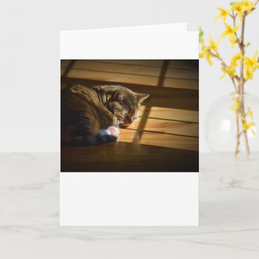 Trage dagen, kaart (Gele Bloem)