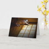 Trage dagen, kaart (Gele Bloem)