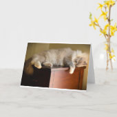 Trage dagen, kaart (Gele Bloem)