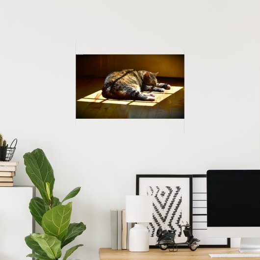 Trage dagen, poster (Thuiskantoor)