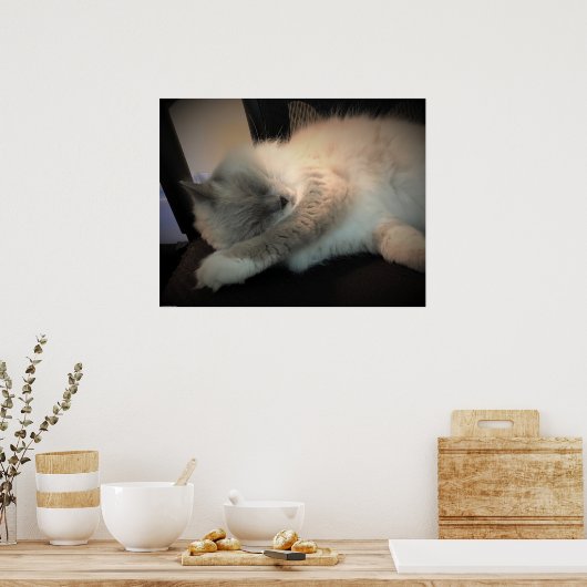 Trage dagen, poster (Keuken)